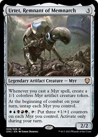 Urtet, Remnant of Memnarch (28) [Commander: Phyrexia: All Will Be One]