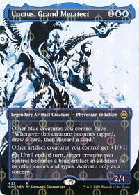 Unctus, Grand Metatect (Showcase) (Step-and-Compleat Foil) (433) [Phyrexia: All Will Be One]