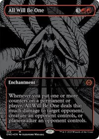 All Will Be One (Oil Slick Raised Foil) (352) [Phyrexia: All Will Be One]