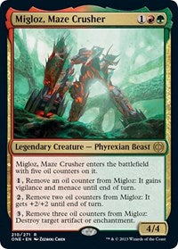 Migloz, Maze Crusher (210) [Phyrexia: All Will Be One]