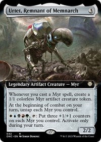 Urtet, Remnant of Memnarch (Extended Art) (42) [Commander: Phyrexia: All Will Be One]