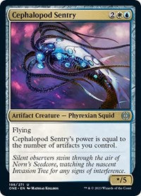 Cephalopod Sentry (198) [Phyrexia: All Will Be One]