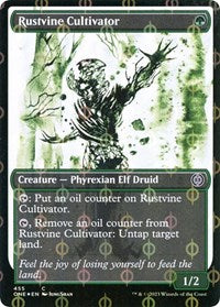 Rustvine Cultivator (Showcase) (Step-and-Compleat Foil) (455) [Phyrexia: All Will Be One]