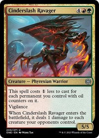 Cinderslash Ravager (200) [Phyrexia: All Will Be One]