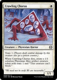 Crawling Chorus (8) [Phyrexia: All Will Be One]