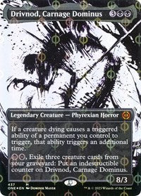 Drivnod, Carnage Dominus (Showcase) (Step-and-Compleat Foil) (437) [Phyrexia: All Will Be One]