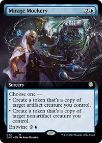 Mirage Mockery (Extended Art) (32) [Commander: Phyrexia: All Will Be One]