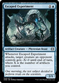 Escaped Experiment (48) [Phyrexia: All Will Be One]