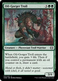 Oil-Gorger Troll (177) [Phyrexia: All Will Be One]