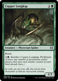 Copper Longlegs (165) [Phyrexia: All Will Be One]