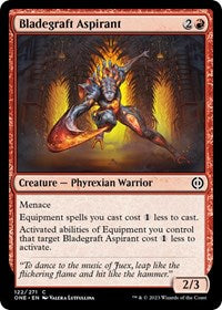 Bladegraft Aspirant (122) [Phyrexia: All Will Be One]