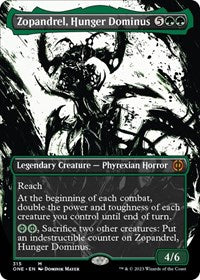 Zopandrel, Hunger Dominus (Showcase) (315) [Phyrexia: All Will Be One]