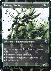 Cankerbloom (Showcase) (Step-and-Compleat Foil) (451) [Phyrexia: All Will Be One]
