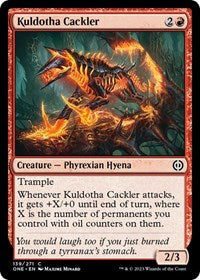 Kuldotha Cackler (139) [Phyrexia: All Will Be One]