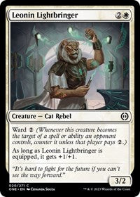 Leonin Lightbringer (20) [Phyrexia: All Will Be One]