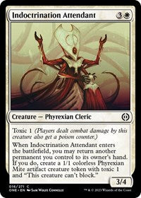 Indoctrination Attendant (16) [Phyrexia: All Will Be One]