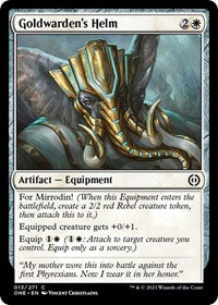 Goldwarden's Helm (13) [Phyrexia: All Will Be One]