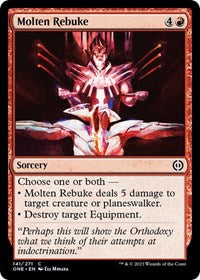 Molten Rebuke (141) [Phyrexia: All Will Be One]