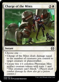 Charge of the Mites (6) [Phyrexia: All Will Be One]
