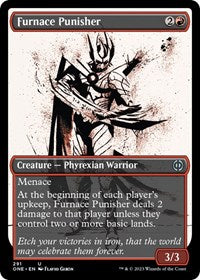 Furnace Punisher (Showcase) (291) [Phyrexia: All Will Be One]