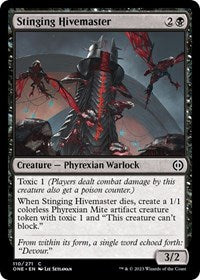 Stinging Hivemaster (110) [Phyrexia: All Will Be One]