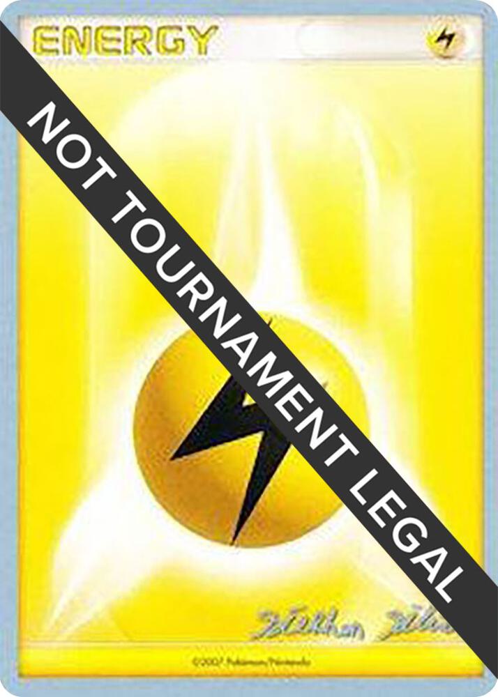 Lightning Energy - 2009 (Stephen Silvestro) [World Championship Decks]