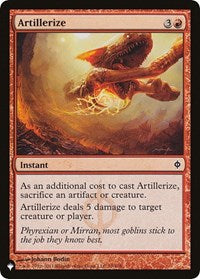 Artillerize (79/175) [The List Reprints]