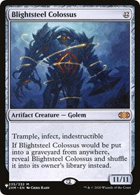 Blightsteel Colossus (235/332) [The List Reprints]
