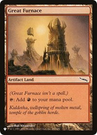 Great Furnace (MRD) (282/306) [The List Reprints]