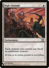 High Ground (20/383) [The List Reprints]