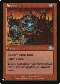 Implode (62/143) [The List Reprints]