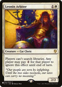 Leonin Arbiter (064/309) [The List Reprints]