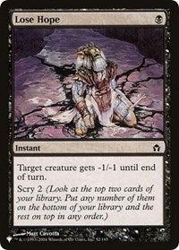 Lose Hope (52/165) [The List Reprints]
