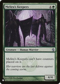 Melira's Keepers (83/155) [The List Reprints]