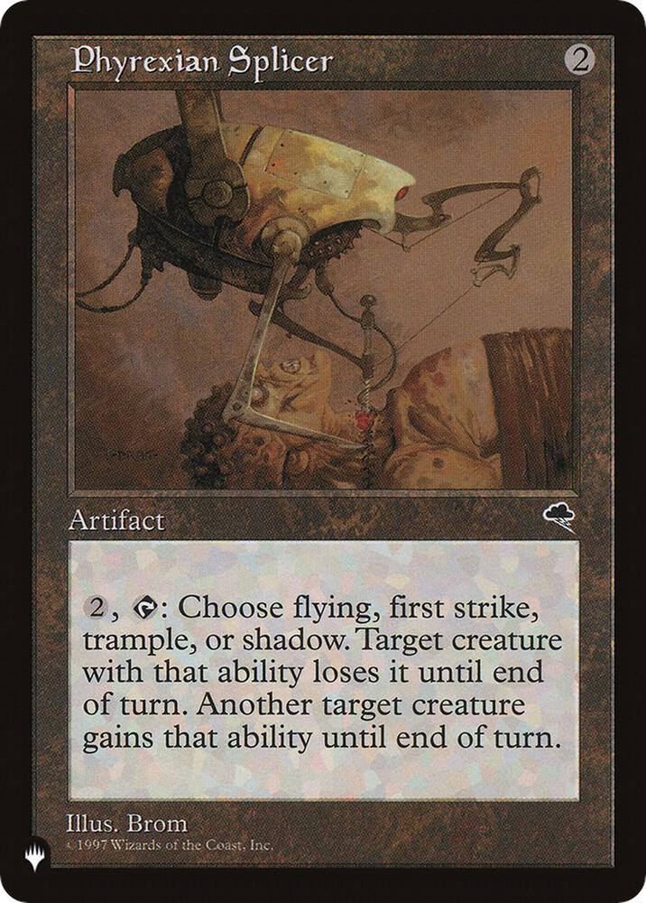 Phyrexian Splicer [The List Reprints]