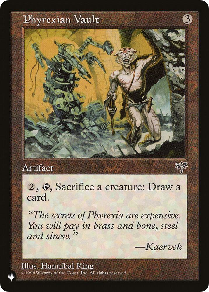 Phyrexian Vault [The List Reprints]
