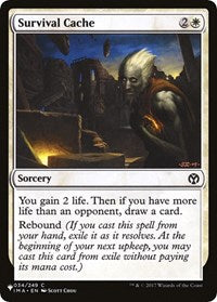 Survival Cache (034/249) [The List Reprints]