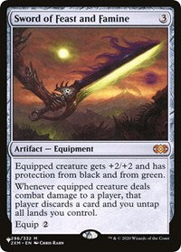 Sword of Feast and Famine (296/332) [The List Reprints]