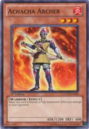 Achacha Archer (GENF-EN003) - Generation Force 1st Edition
