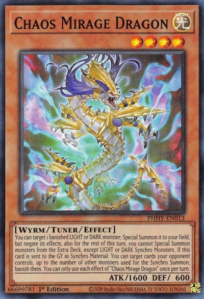 Chaos Mirage Dragon (PHHY-EN013) [Photon Hypernova]
