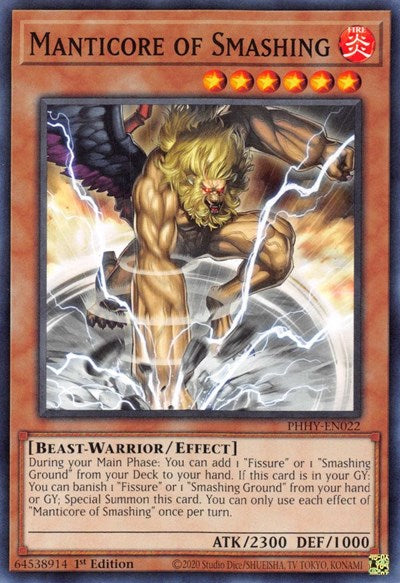 Manticore of Smashing (PHHY-EN022) [Photon Hypernova]