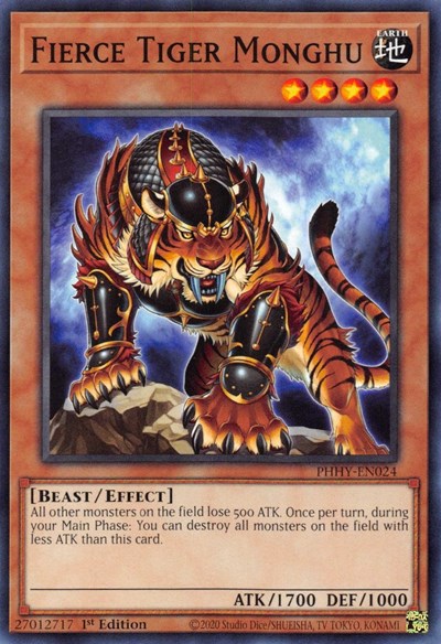 Fierce Tiger Monghu (PHHY-EN024) [Photon Hypernova]