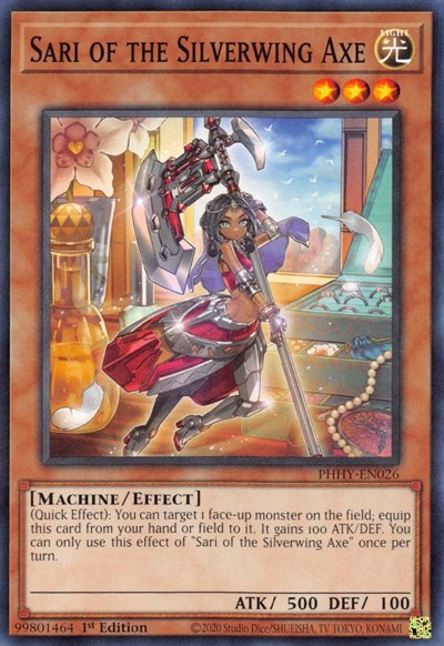 Sari of the Silverwing Axe (PHHY-EN026) [Photon Hypernova]