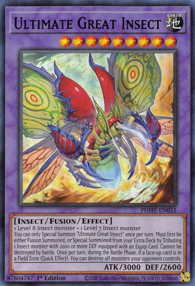Ultimate Great Insect (PHHY-EN035) [Photon Hypernova]