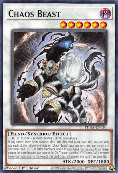 Chaos Beast (PHHY-EN040) [Photon Hypernova]