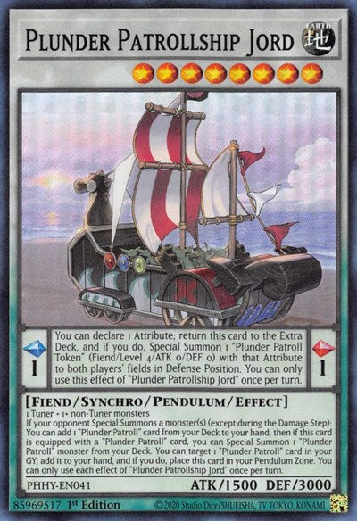 Plunder Patrollship Jord (PHHY-EN041) [Photon Hypernova]