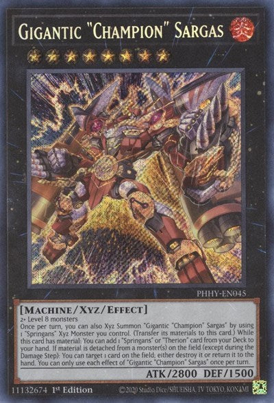 Gigantic "Champion" Sargas (PHHY-EN045) [Photon Hypernova]