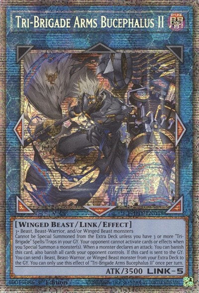 Tri-Brigade Arms Bucephalus II (Starlight Rare) (PHHY-EN048) [Photon Hypernova]