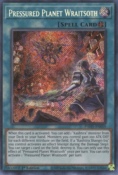 Pressured Planet Wraitsoth (PHHY-EN059) [Photon Hypernova]