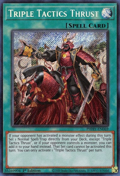 Triple Tactics Thrust (PHHY-EN069) [Photon Hypernova]